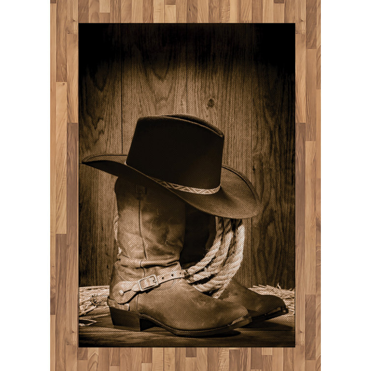 Ebern Designs Swansea Flatweave Brown Rug Wayfair.co.uk